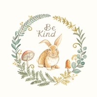 Be Kind Rabbit Fine Art Print