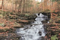 Waterfall Steps at Pigeon Run Fine Art Print