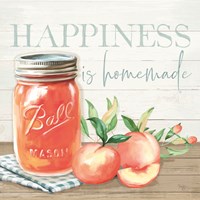 Happiness is Homemade Fine Art Print