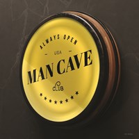 Man Cave Sign Fine Art Print