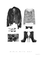 Back in Black III Sweater Fine Art Print