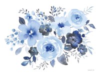 Fresh Blue Bower II Fine Art Print