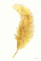 Palms of the Tropics IV Gold Fine Art Print