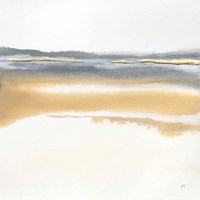 Beige and Gold I Fine Art Print