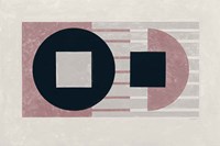 Laterally Speaking Mauve Fine Art Print