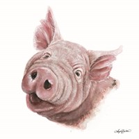 Penny the Pig Fine Art Print