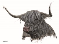 Ethel the Highland Cow Fine Art Print