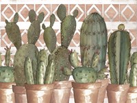 Geo Succulents Fine Art Print