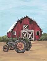 Park It in the Barnyard Fine Art Print