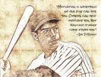 Joe DiMaggio Fine Art Print