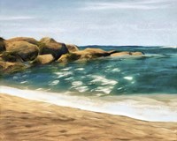 Ocean Rocks II Fine Art Print
