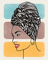 Head Wrap II Fine Art Print
