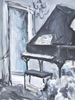 Piano Blues I Fine Art Print