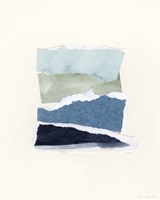 Seaside Color Study I Framed Print
