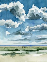 Western Skies II Framed Print