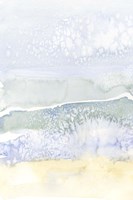 Salty Seaside I Framed Print