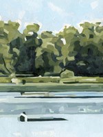 River Day II Framed Print