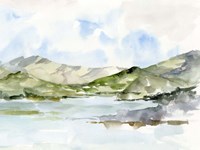 Serene Mountains I Fine Art Print