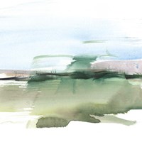 Abstract Wetland II Framed Print