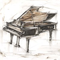 Grand Piano Study Fine Art Print