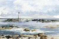 Rocky Shore Coastline I Fine Art Print