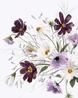 Amethyst Bouquet I Fine Art Print