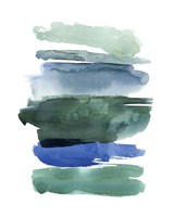 Swatches of Sea I Framed Print