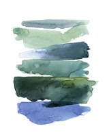 Swatches of Sea II Framed Print
