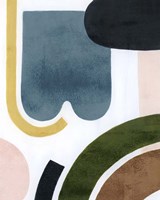 Shifting Shapes I Framed Print