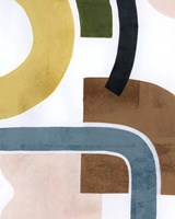 Shifting Shapes II Framed Print