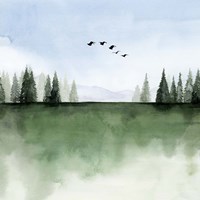 Forest's Edge I Framed Print