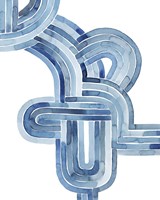 Blue Braid I Fine Art Print