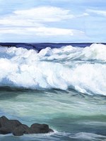 Barrel Break I Framed Print