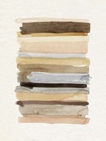 Arid Layers I Framed Print