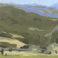 Blue Ridge Foothills I Fine Art Print