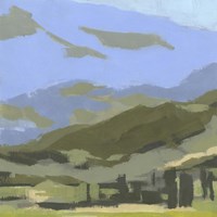 Blue Ridge Foothills II Fine Art Print