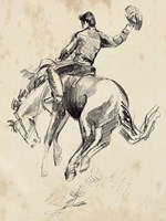 King of the Rodeo II Fine Art Print