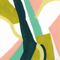 Ribbon Relief II Framed Print