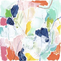 Impasto Kaleidoscope I Framed Print