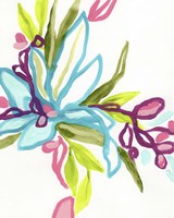 Tropical Sketch I Framed Print