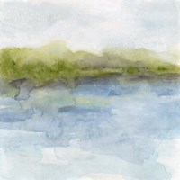 Watermark Shoreline I Framed Print