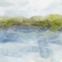 Watermark Shoreline II Framed Print