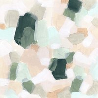 Pastel Facets I Framed Print