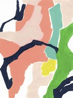 Color Current I Framed Print