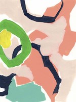 Color Current II Framed Print