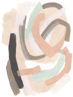 Pastel Signal I Framed Print