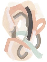 Pastel Signal IV Framed Print