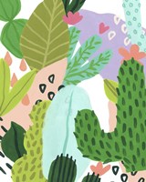 Party Plants II Framed Print