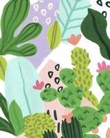 Party Plants IV Framed Print