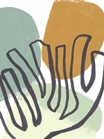 Midcentury Modern Coral IV Fine Art Print